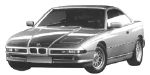 BMW E31 P1D8E Fault Code